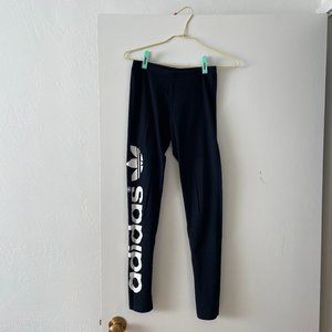 Adidas Originals high-waited logo leggings/tights